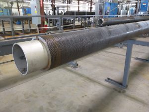 finned tubes used for gas piping